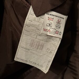 Men Donna Karan jacket look at descriptions for size